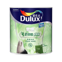 多乐士(Dulux)致悦竹炭抗甲醛净味五合一内墙乳胶漆 油漆涂料 环保墙面漆除醛抗菌 双倍防霉墙漆A8146 1L