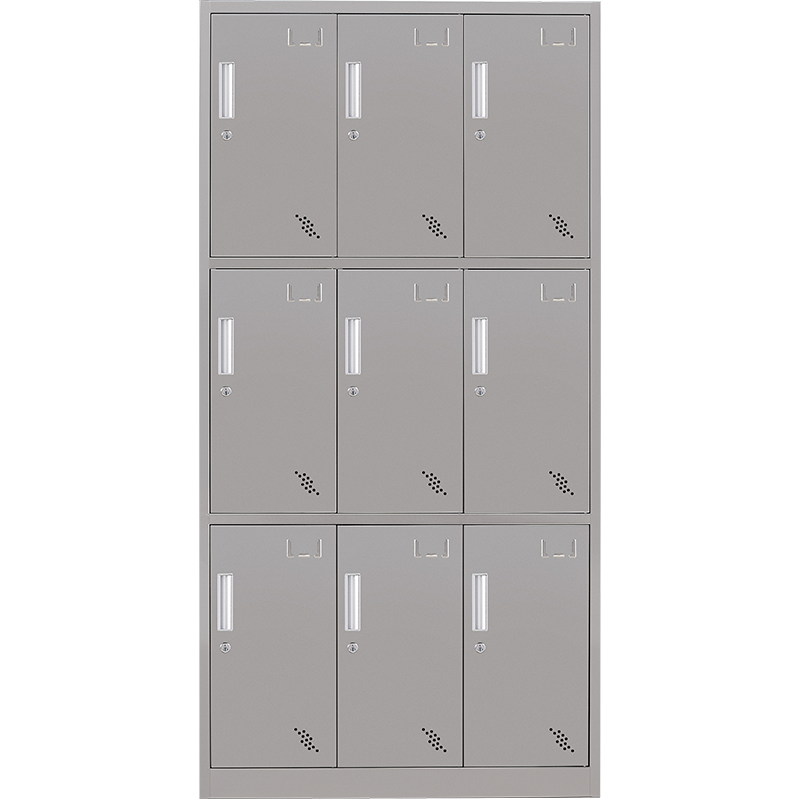 臻远 不锈钢304存储柜储物柜 9门更衣柜