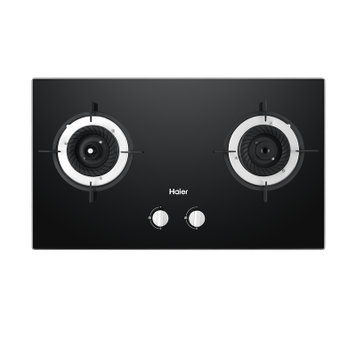 海尔(Haier)嵌入式 双眼灶 智能防干烧 5KW大火力 燃气灶具家用 JZT-QHA7B0(天然气) 海尔厨房电器
