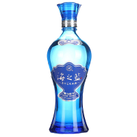 洋河 海之蓝52度 240ml 单瓶装 浓香型白酒 新老包装随机发货
