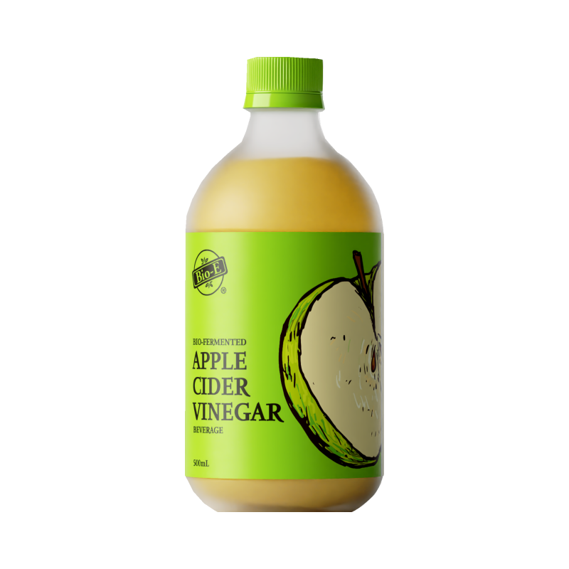 BIO-E 苹果醋酵素500ml/瓶 饮浓缩苹果醋汁果蔬益生菌酵素饮料官方正品旗舰店