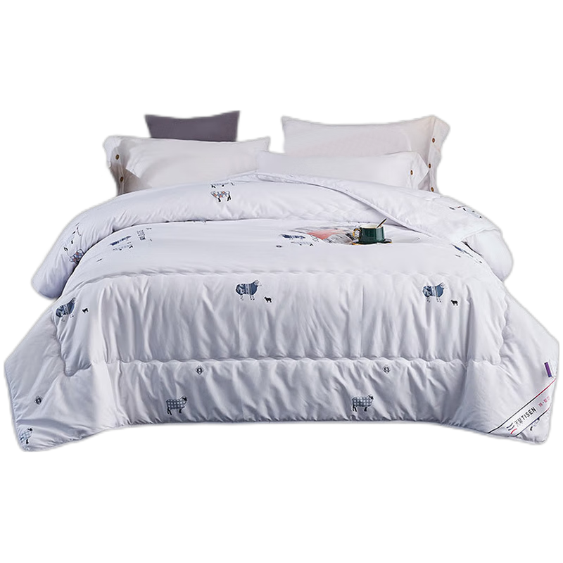 天琴 羊毛被秋冬加厚保暖双人被家纺被子TQ-B016