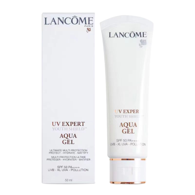 Lancome/兰蔻小白管防晒霜乳清透水漾隔离霜妆前乳50ml 高倍防晒SPF50 长效透气轻薄清爽防紫外线