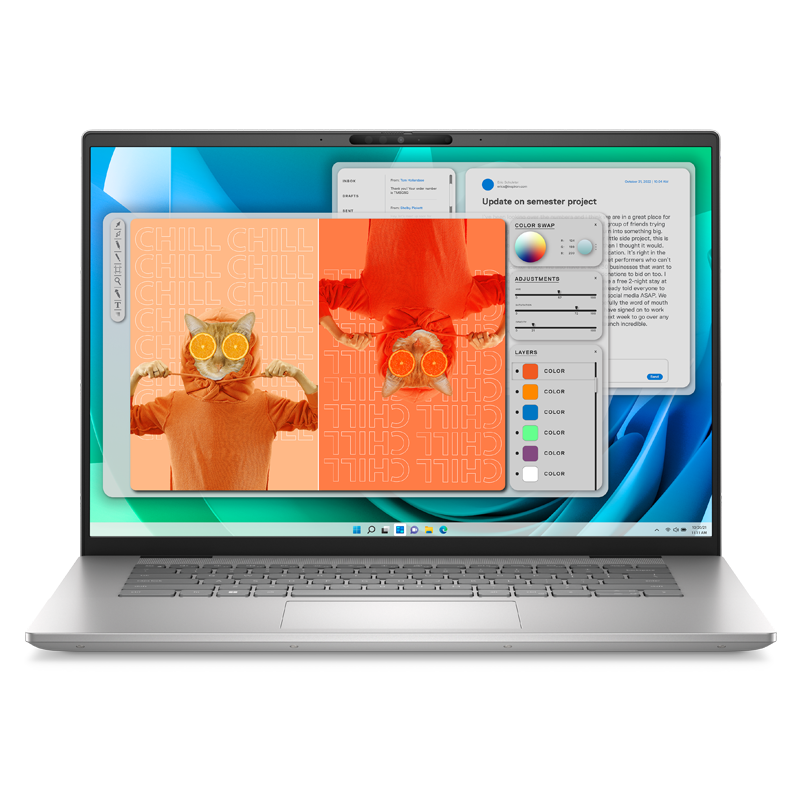 戴尔灵越7630-R3885S 16英寸创作本(i7-13700H 16G 1T RTX4060 2.5K)银 标配版