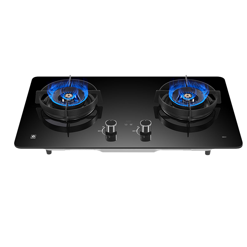 樱花(SAKURA)燃气双灶家用液化气灶台嵌两用5.0kW猛火灶独立定时兼容多尺寸台嵌两用GE01[液化气]