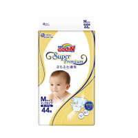 大王(GOO.N)光羽系列纸尿裤 婴儿纸尿裤宝宝尿不湿 环贴柔软舒适 M44片(6-11kg)新老包装随机