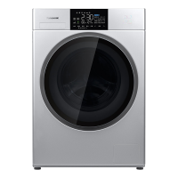 松下(Panasonic)XQG100-EG156 10KG洗烘一体滚筒洗衣机 光动银离子除菌 智能烘干变频