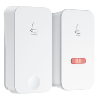 领普自发电智能门铃家用无线超远距离智能电子遥控门玲铛入户叮咚门钟老人呼叫器 支持HUAWEI HiLink