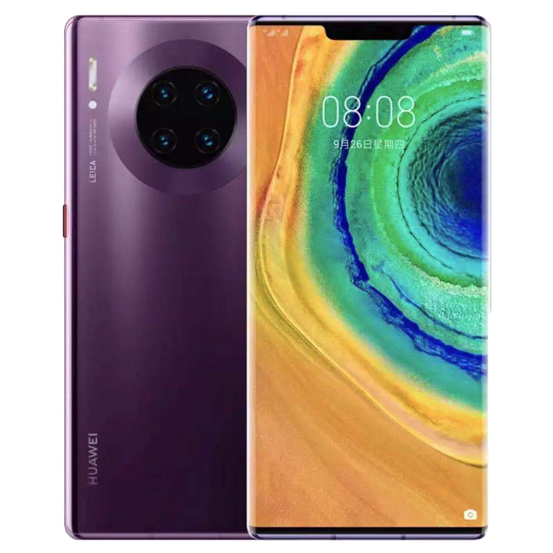[二手99新]华为(HUAWEI)Mate30 Pro 4G 罗兰紫 8+256GB 全网通安卓手机 鸿蒙手机 二手手机