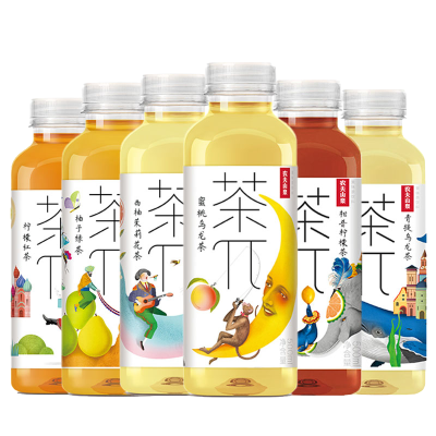 农夫山泉茶π红茶500ml*5瓶