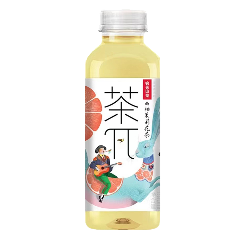 农夫山泉茶π多口味随机混搭500ml*15瓶整箱茶饮料