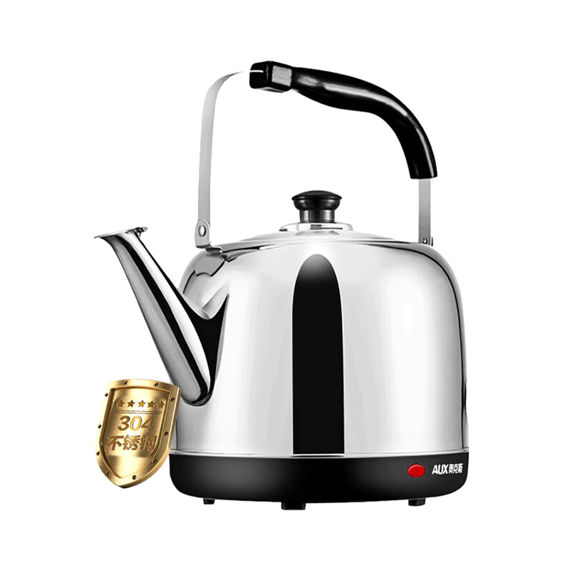 奥克斯(AUX)电热水壶AK-15N60不锈钢烧水壶商用家用大容量煲水壶