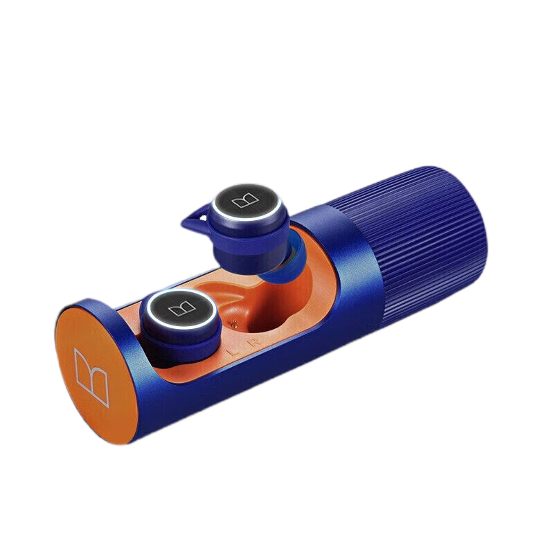 魔声(Monster) clarity101蓝牙耳机真无线入耳式单耳双耳通话音乐游戏运动男女 蓝色