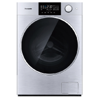 松下(Panasonic)XQG100-P2D 10公斤洗烘一体滚筒洗衣机 纳诺怡X护理 光动银除菌 阿尔法保时捷系列