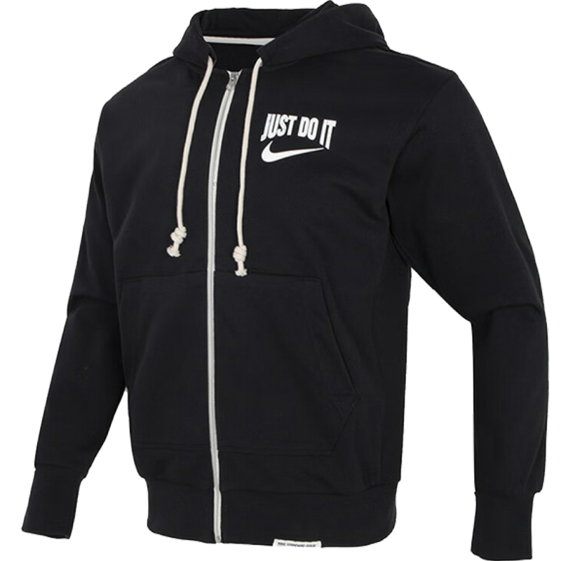 Nike耐克夹克男款2023春季新款篮球运动服针织连帽开衫DV9449-010