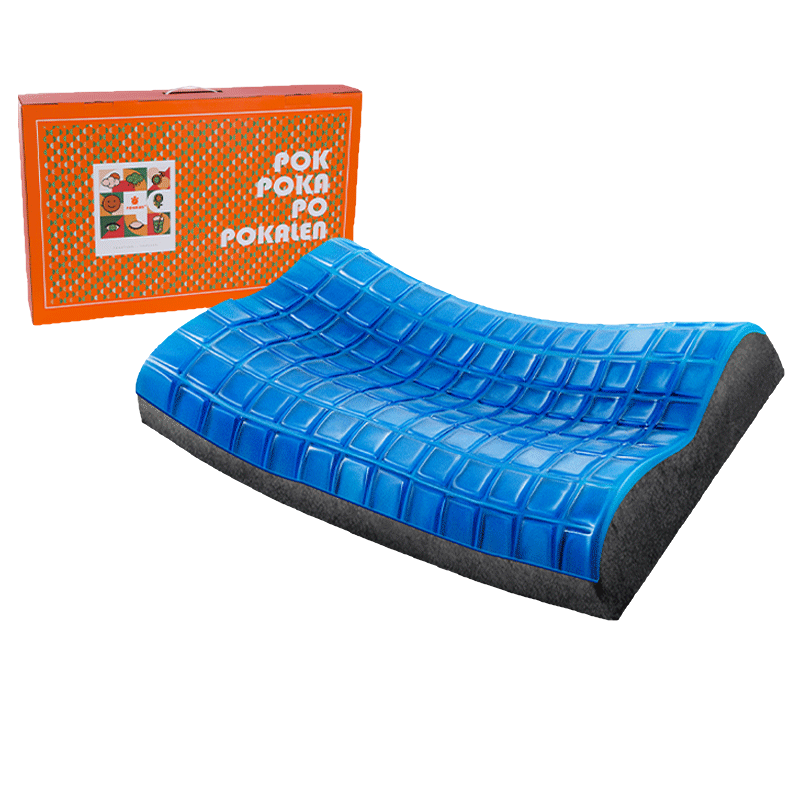 POKALEN(普卡兰)凝胶枕头助眠枕凉枕记忆枕护颈枕记忆棉枕芯凝胶枕成人护颈椎枕助眠睡觉专用无压枕按摩枕