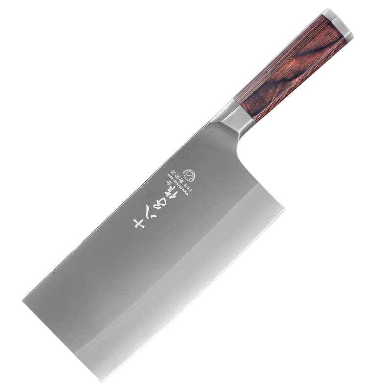 十八子作刀具菜刀 斩切两用切菜刀切片刀切肉斩切刀玄刃切片刀 SL2103-B
