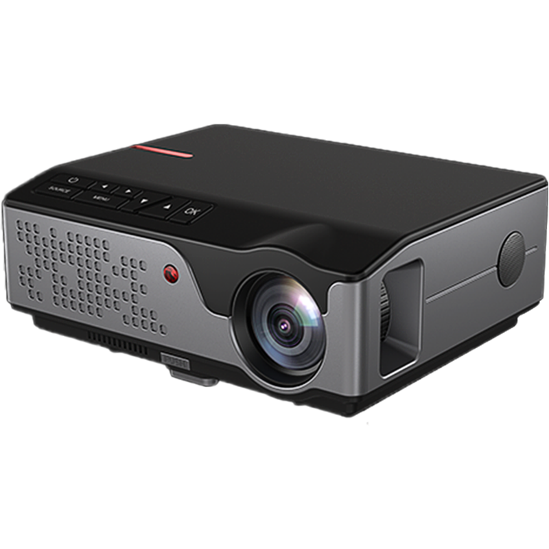 先科(SAST)Z6智能投影仪家用无线wifi连手机投屏1080P电子对焦无线同屏全高清投影机宿舍卧室投影送支架幕+支架