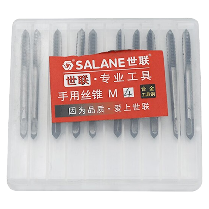 世联4寸工具钢丝锥手动1个