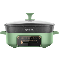 九阳(Joyoung) 电煮锅 6L 家用料理多功能蒸煮煎烤涮炖一体锅多用途火锅烧烤鱼专用锅电热锅HG60-G570