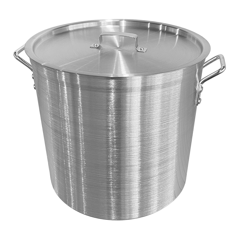 圣威丁 铝汤锅 双耳砂光带盖汤桶 1个