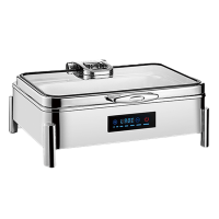 圣威丁 长方形餐炉 1/1长方形数显温控可视液压餐炉功率400W613*480*280mm/台