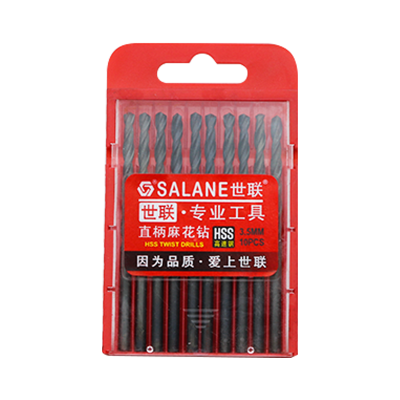 世联硬质合金直柄麻花钻 3.5mm*70mm  盒