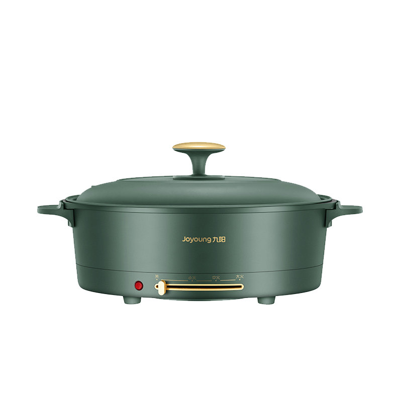 九阳(Joyoung) 电火锅 HG50-GD95 5L欢聚容量 1500W大火力 双层水性 不粘涂层 易清洗