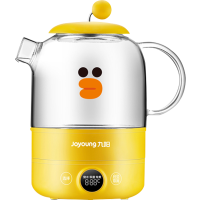 九阳(Joyoung)养生壶 煮茶壶煮茶器迷你烧水壶LINE联名款Q萌造型 K04F-WY510XL [LINE联名款]