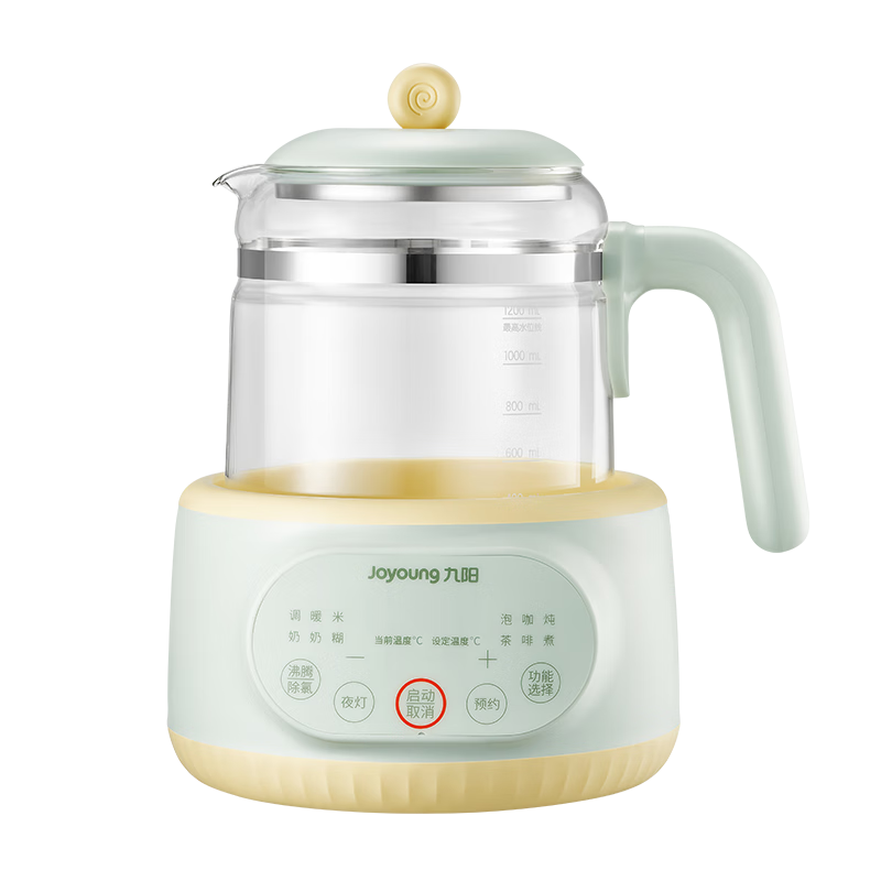 九阳(Joyoung)养生壶恒温水壶调奶器婴儿1.2L温奶器冲泡奶电热水壶烧水壶暖奶器 MY-Q576