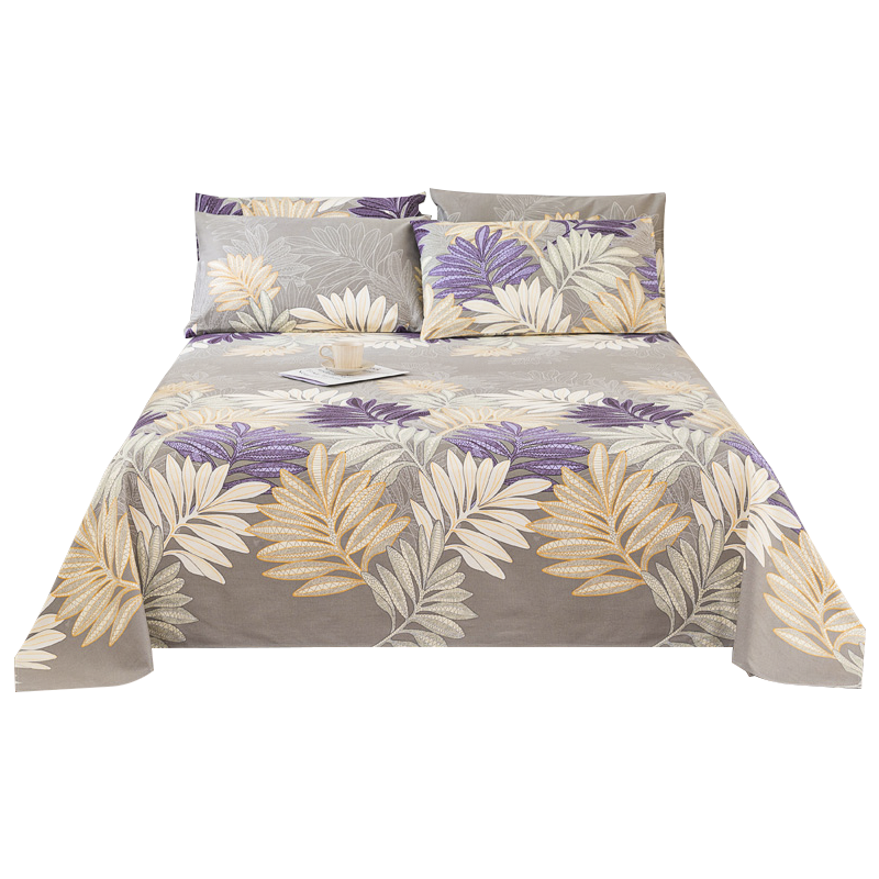 纯棉老粗布床单夏季凉席单件100全棉三件套学生宿舍国民床单天作之合