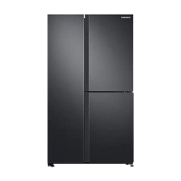 [咨询预订享特价]三星 RS63R5597B4/SC 642L大容量三门T型冰箱 智能变频 金属匀冷技术 干湿分储 黑色