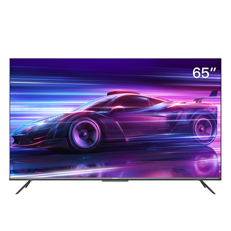 康佳电视 65N9 65英寸 真120Hz高刷 130%高色域 云游戏 智能教育 WiFi6网络 4K超清液晶平板电视机