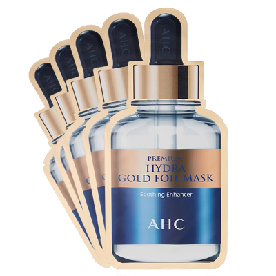 AHC 黄金锡纸蒸汽面膜 25ml*10片护肤品 维生素B5 润养肌肤 晒后修护