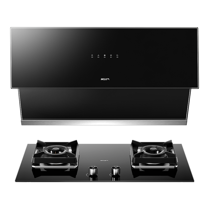 老板名气(MQ)烟灶套装2301A+B328A(液化气) 20m³大吸力厨房家用侧吸式油烟机4.5kW熄火保护双眼燃气灶