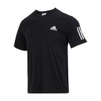 阿迪达斯 (adidas)阿迪达斯短袖t恤男夏季跑步运动服宽松圆领快干舒适半袖DU0859