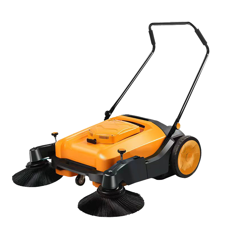 工霸(GONGBA)手推式扫地车车间仓库清扫车 黄色天窗70L 1台