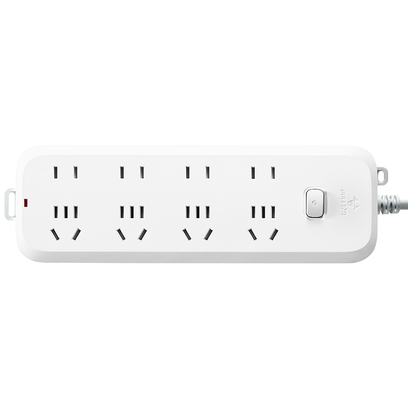 公牛(bull)B5440全长3米八插位总控开关家用插位拖接线板电插板带线学生宿舍床头超短线插线板