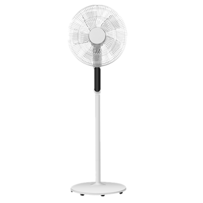 美的 (Midea) 电风扇 SAC35BR 3档风速 7小时定时 俯仰可调节 预约功能落地扇 正常风遥控控制
