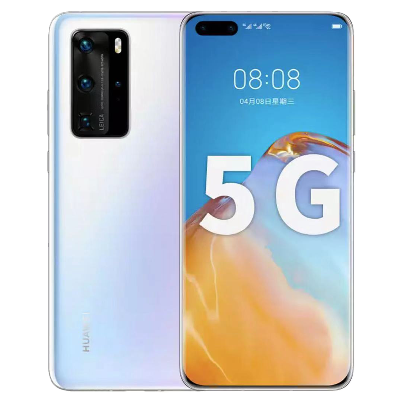 [特价 二手99新]华为(HUAWEI)P40 Pro 零度白 8+256GB 5G全网通安卓手机 鸿蒙手机 二手手机