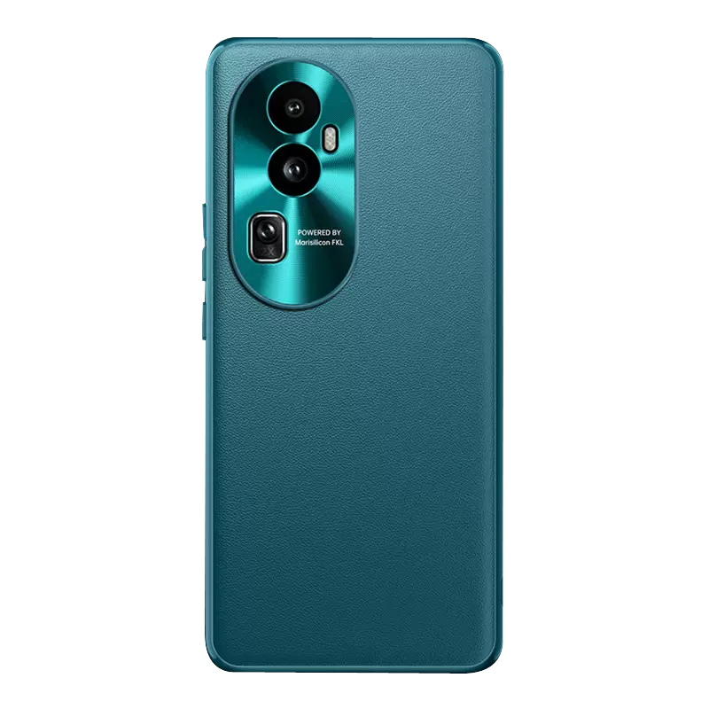 安美宝 OPPO Reno10手机壳Reno7 Pro保护壳真素皮Reno7SE皮套Reno7保护套软壳全包防摔超薄套