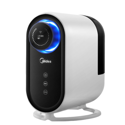 美的(Midea)空气加湿器 SPWQ100Y-A01 1.4L大容量水箱消毒加湿办公室卧室家用小型迷你适用孕妇婴儿低噪