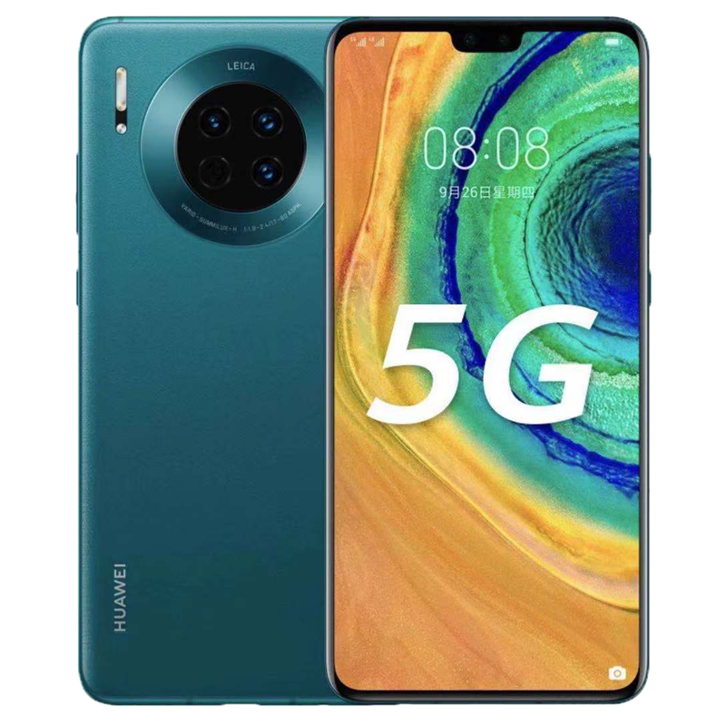 [二手95新]华为(HUAWEI)Mate 30 5G 青山黛 8+128GB 全网通安卓手机 鸿蒙手机 二手手机