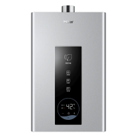 [新品]海尔(Haier)燃气热水器天然气家用即热强排式水气双调恒温节能省气安全防冻健康净浴CO防泄漏16升PD3