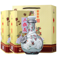 北京牛栏山二锅头 珍品三十(30)青龙 清香型白酒 兔年生肖限量版 53度 500ml*2瓶