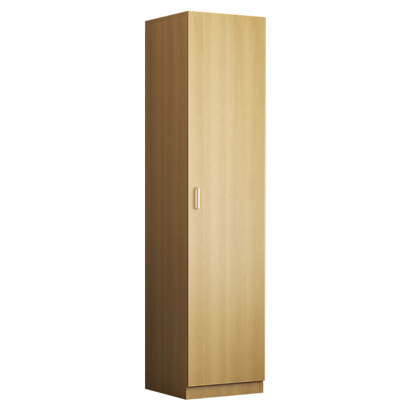 臻远 ZY-MZYG-15 简约木质小型单开门衣柜 白枫色C款单门
