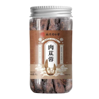 [1罐装]南京同仁堂 乐家老铺 肉苁蓉 90g/罐 泡茶泡酒 男性滋补品搭配锁阳淫羊藿覆盆子 非野生整根切片