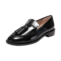 思缇韦曼 STUART WEITZMAN 女士漆皮乐福鞋单鞋皮鞋PALMER TASSEL LOAFER