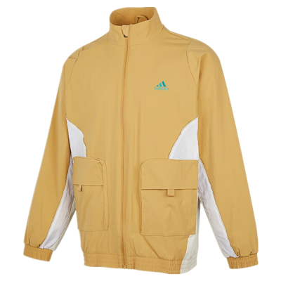 阿迪达斯(adidas) 外套男装 2023春夏新款运动服健身训练舒适透气休闲防风梭织夹克 HZ7009