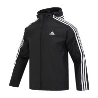阿迪达斯 (adidas)男装2023春季新款3S WB舒适夹克时尚潮流外套 IB0381